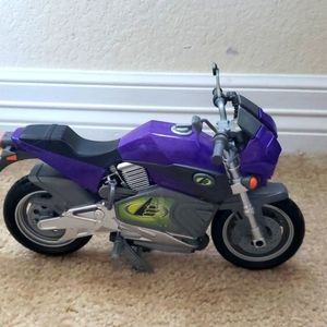 Doll Toy motorcycle purple for Barbie dolls
